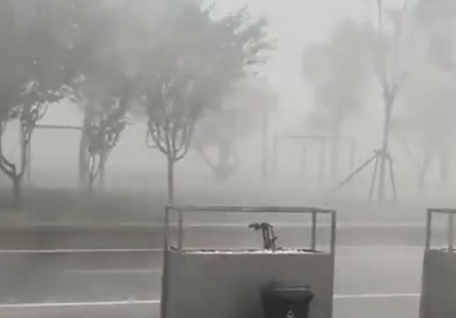 “这巨大的雨！”北京天昏地暗 惊悚画面曝光
