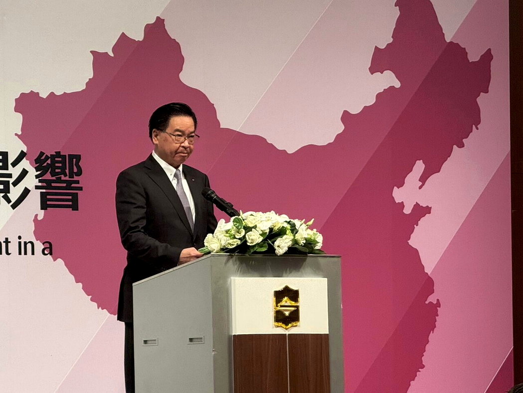 图为国安会秘书长吴钊燮。记者谢守真／摄影